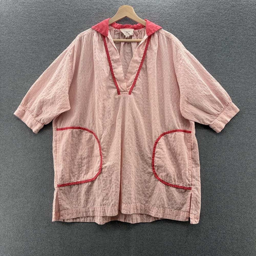 Pomander Place Dress Medium Pink Salt Lizzie Oversize Pockets Swim Coverup